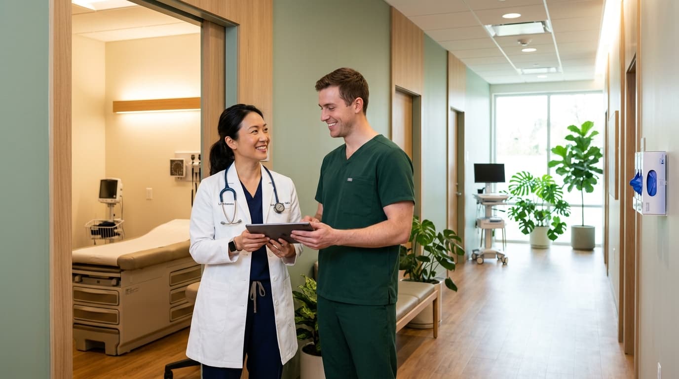Modern Urgent Care Center clinic providing immediate walk-in care at Middletown Medical Chester.