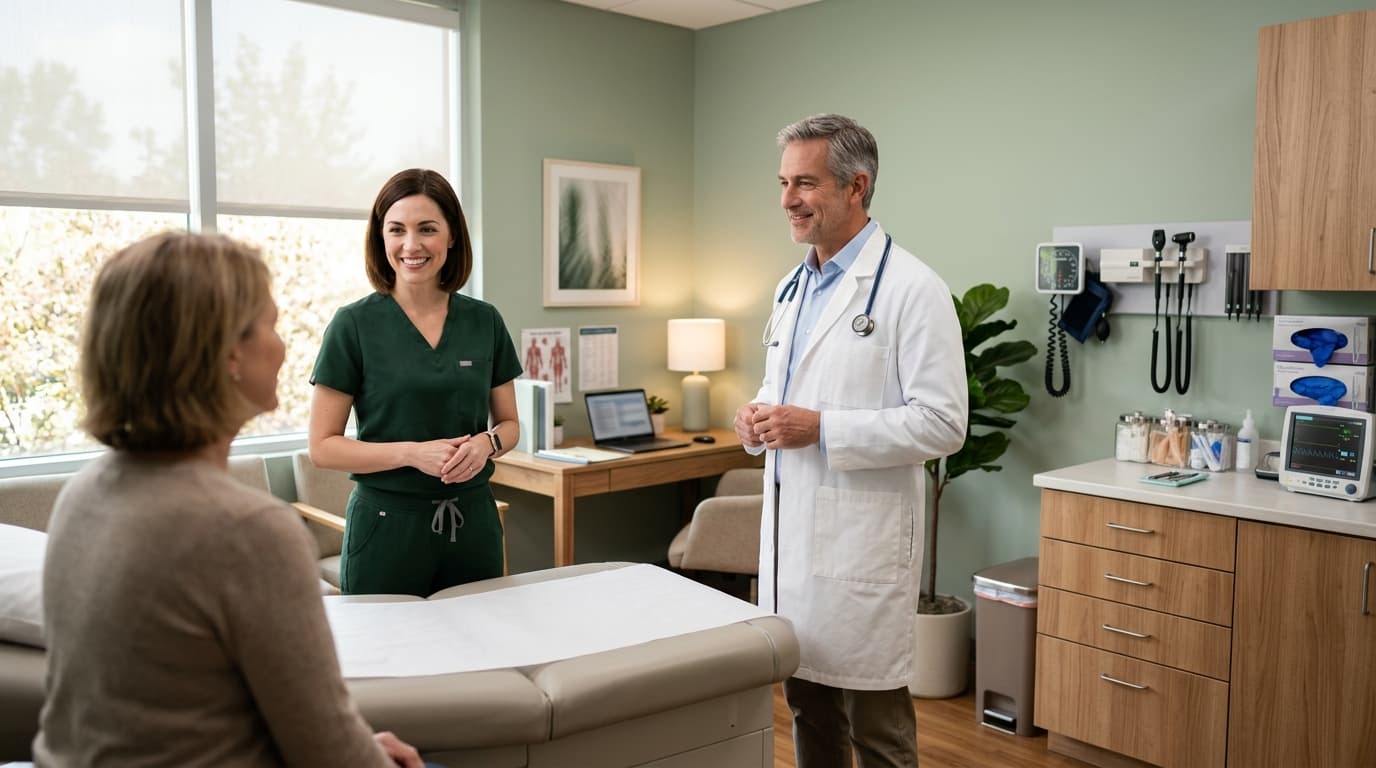 Modern Urgent Care Center clinic providing immediate walk-in care at Middletown Medical Ellenville.