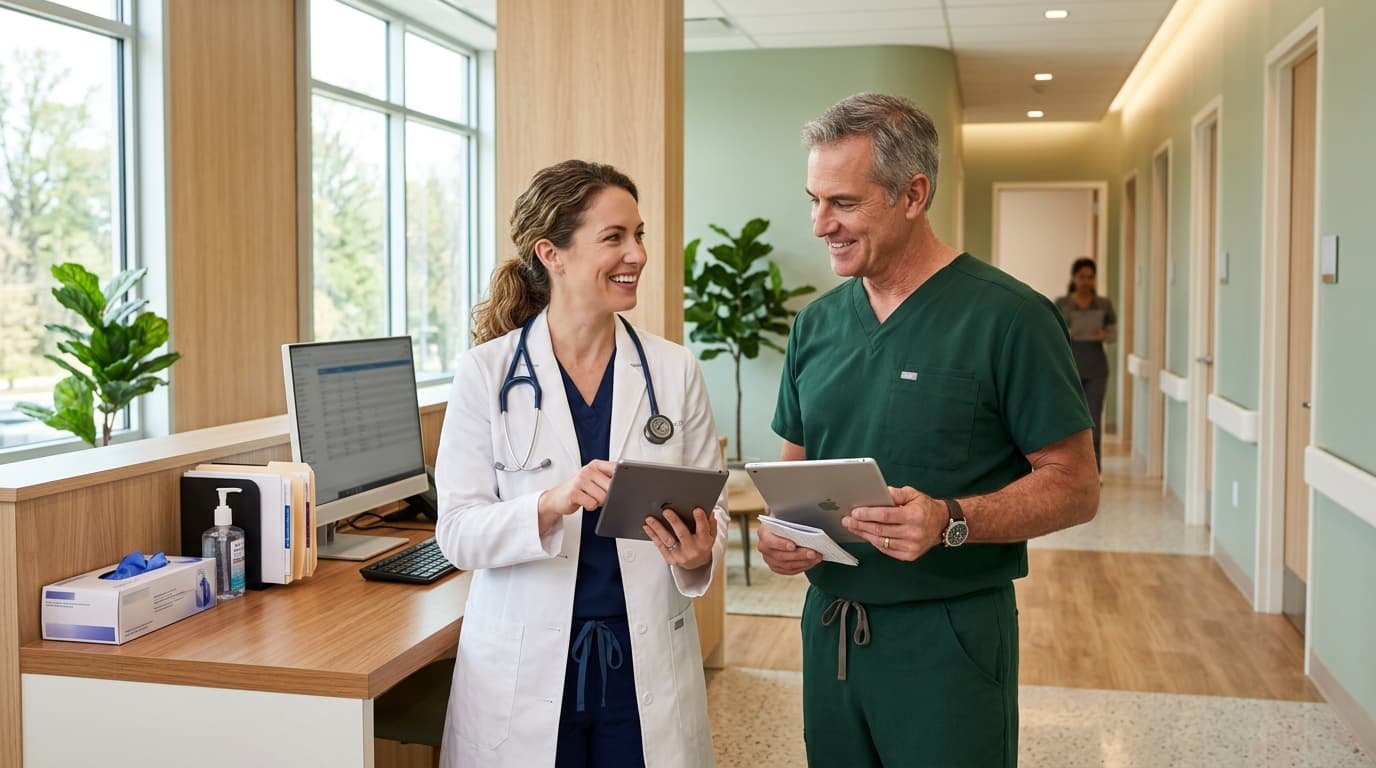 Modern Urgent Care Center clinic providing immediate walk-in care at Middletown Medical Monticello.